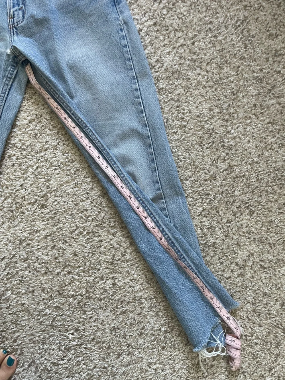 Levi’s 505 Regular fit straight leg size 31W 34L